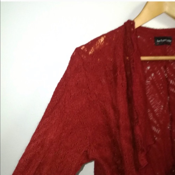 Soft knit tie cardigan size small - Picture 4 of 5